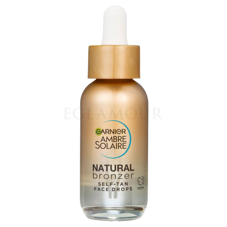 Garnier Ambre Solaire Natural Bronzer Self-Tan Face Drops Samoopalacz 30 ml