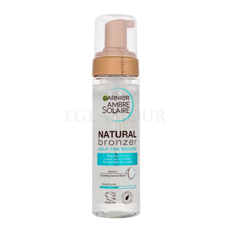 Garnier Ambre Solaire Natural Bronzer Self Tan Mousse Samoopalacz 200 ml