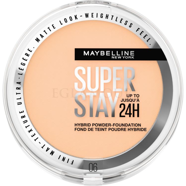 Maybelline Superstay 24H Hybrid Powder-Foundation Podkład dla kobiet 9 g Odcień 06