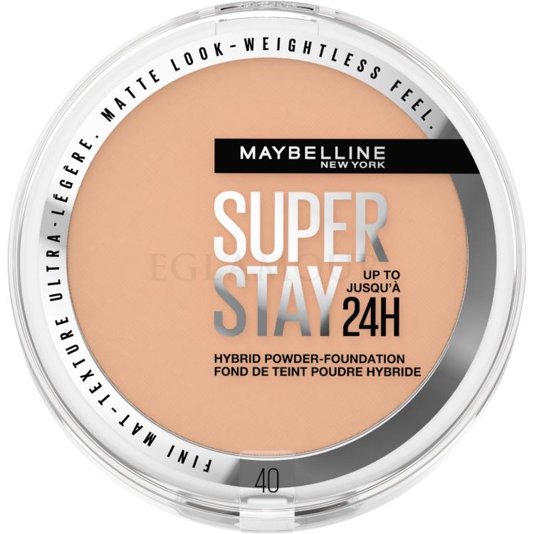 Maybelline Superstay 24H Hybrid Powder-Foundation Podkład dla kobiet 9 g Odcień 40