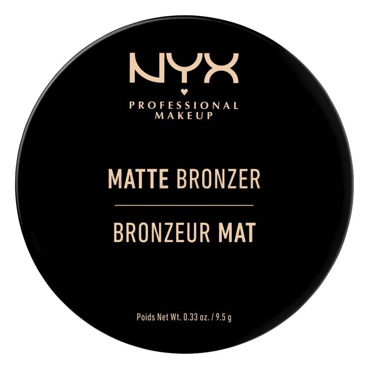 NYX Professional Makeup Matte Bronzer Bronzer dla kobiet 9,5 g Odcień 01 Light
