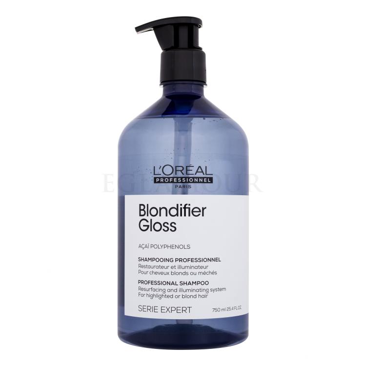 L&#039;Oréal Professionnel Blondifier Gloss Professional Shampoo Szampon do włosów dla kobiet 750 ml