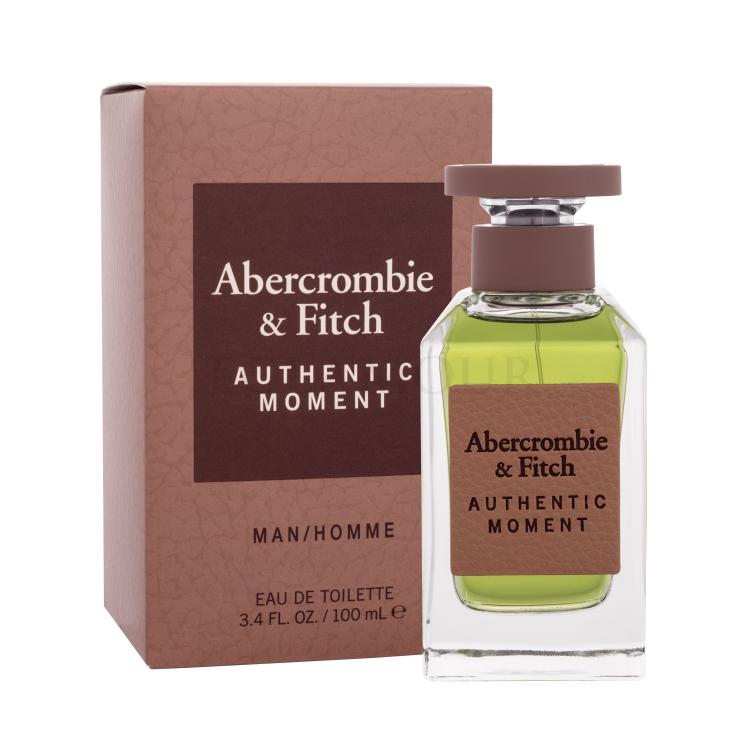 Abercrombie &amp; Fitch Authentic Moment Woda toaletowa dla mężczyzn 100 ml