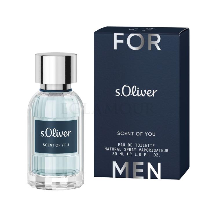 s.oliver scent of you for men woda toaletowa 30 ml   
