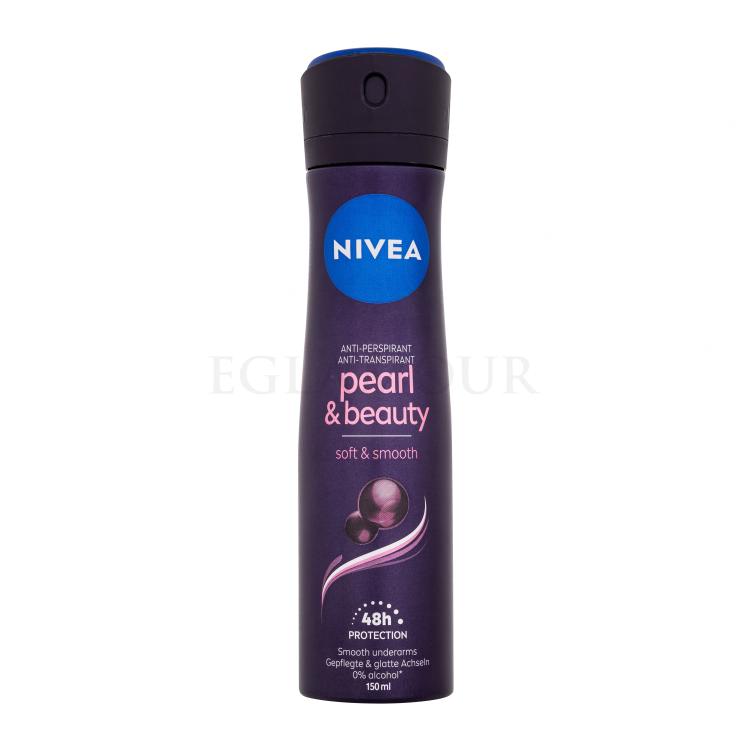 Nivea Pearl &amp; Beauty Black 48H Antyperspirant dla kobiet 150 ml