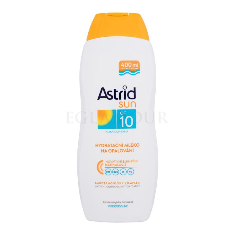Astrid Sun Moisturizing Suncare Milk SPF10 Preparat do opalania ciała 400 ml