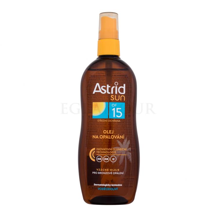 Astrid Sun Spray Oil SPF15 Preparat do opalania ciała 200 ml