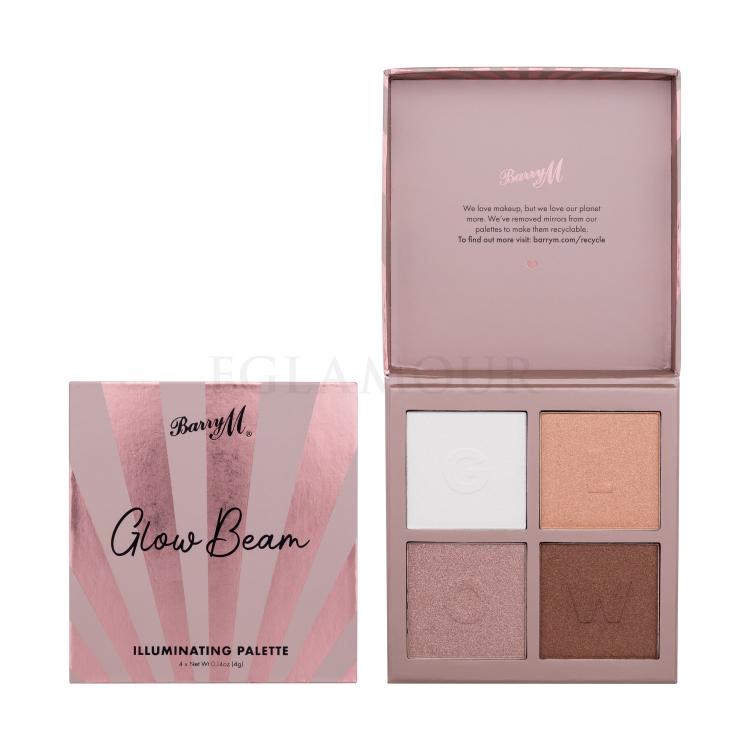 Barry M Glow Beam Illuminating Palette Rozświetlacz dla kobiet 16 g
