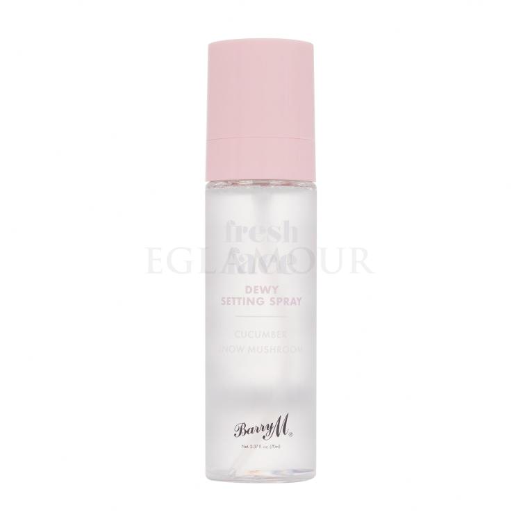 Barry M Fresh Face Dewy Setting Spray Utrwalacz makijażu dla kobiet 70 ml