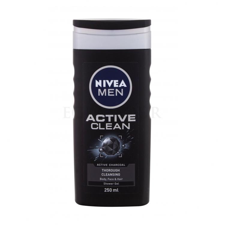 Nivea Men Active Clean Żel pod prysznic dla mężczyzn 250 ml
