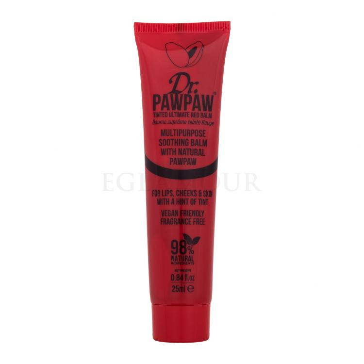 Dr. PAWPAW Balm Tinted Ultimate Red Balsam do ust dla kobiet 25 ml
