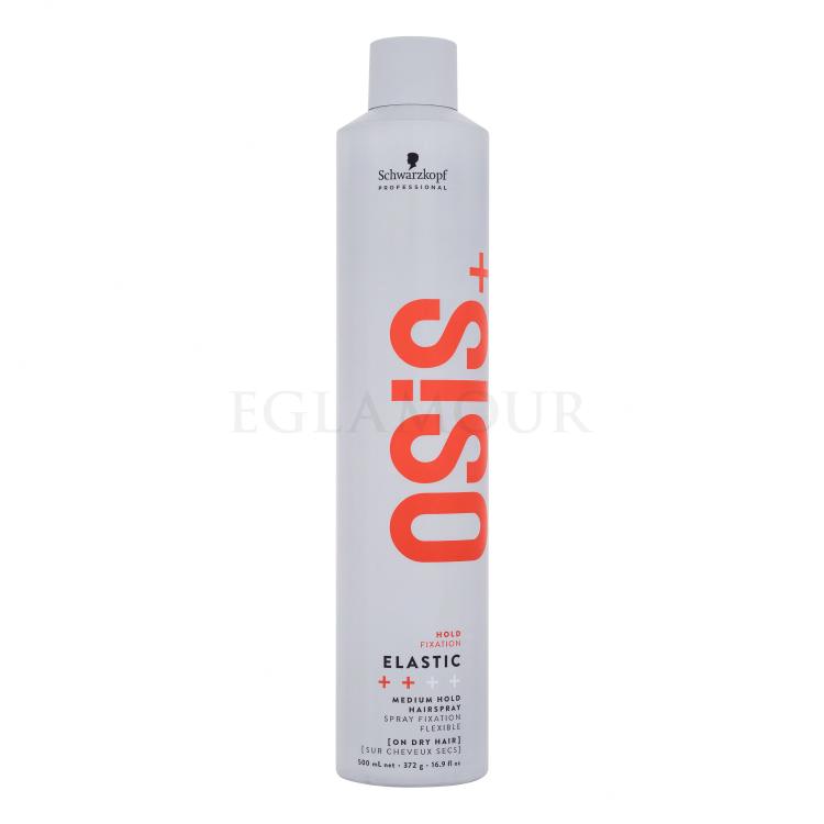 Schwarzkopf Professional Osis+ Elastic Medium Hold Hairspray Lakier do włosów dla kobiet 500 ml