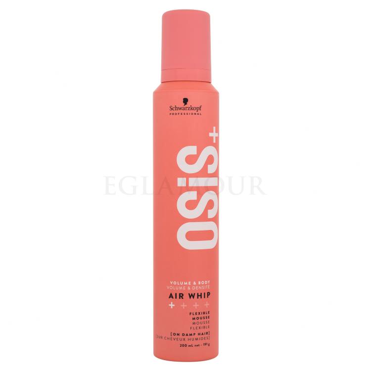 Schwarzkopf Professional Osis+ Air Whip Flexible Mousse Pianka do włosów dla kobiet 200 ml
