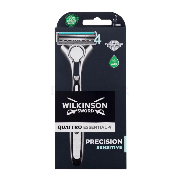 Wilkinson Sword Quattro Essential 4 Maszynka do golenia dla mężczyzn 1 szt