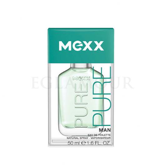 Mexx Pure Man Woda toaletowa dla mężczyzn 50 ml Uszkodzone pudełko