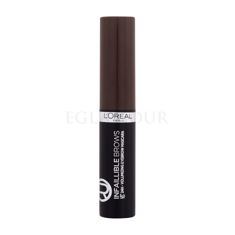 L&#039;Oréal Paris Infaillible Brows Volumizing Eyebrow Mascara Tusz do brwi dla kobiet 4,4 ml Odcień 3.0 Brunette