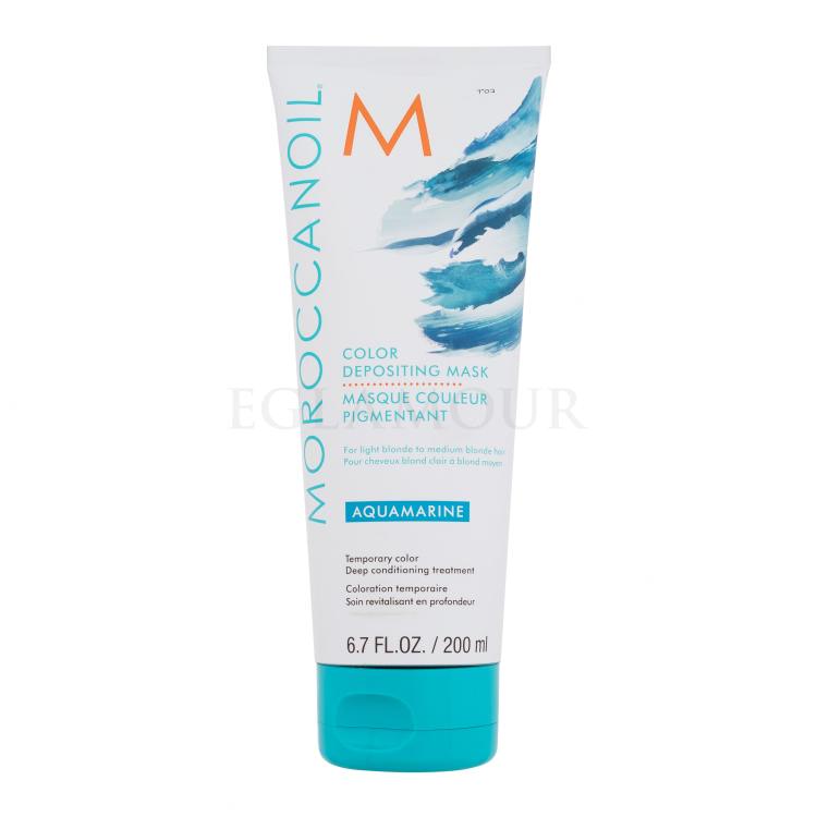 Moroccanoil Color Depositing Mask Farba do włosów dla kobiet 200 ml Odcień Aquamarine
