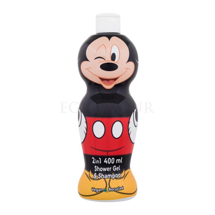 Disney Mickey Mouse 2in1 Shower Gel &amp; Shampoo Żel pod prysznic dla dzieci 400 ml