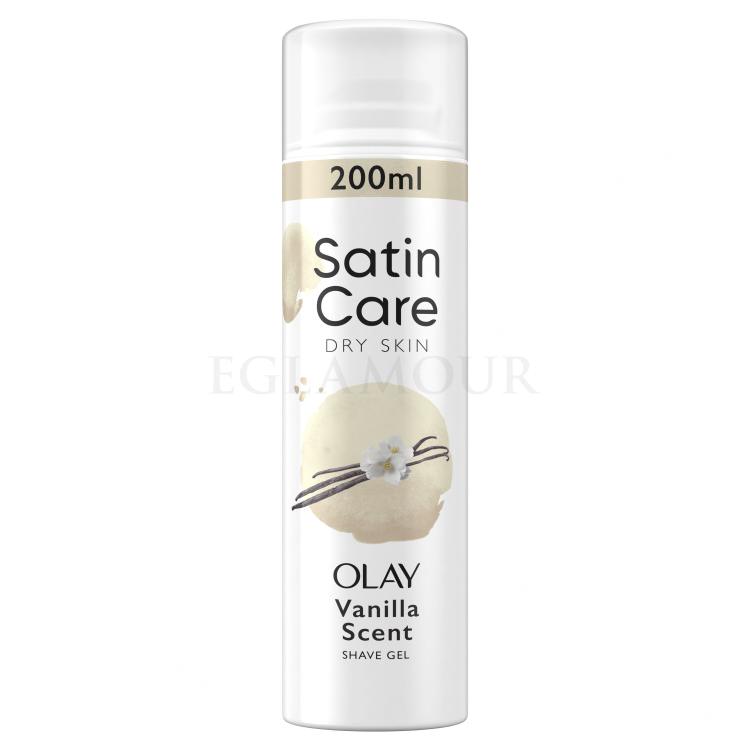 Gillette Satin Care Olay Vanilla Dream Shave Gel Żel do golenia dla kobiet 200 ml