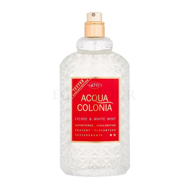 4711 acqua colonia lychee & white mint woda kolońska 170 ml  tester 