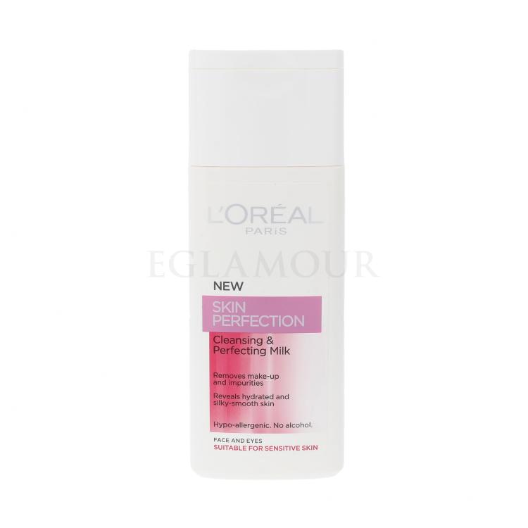 L&#039;Oréal Paris Skin Perfection Cleansing &amp; Perfecting Milk Mleczko do demakijażu dla kobiet 200 ml