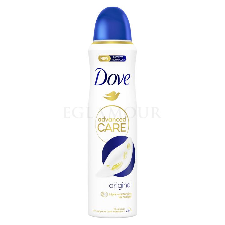 dove advanced care original antyperspirant w sprayu 150 ml   