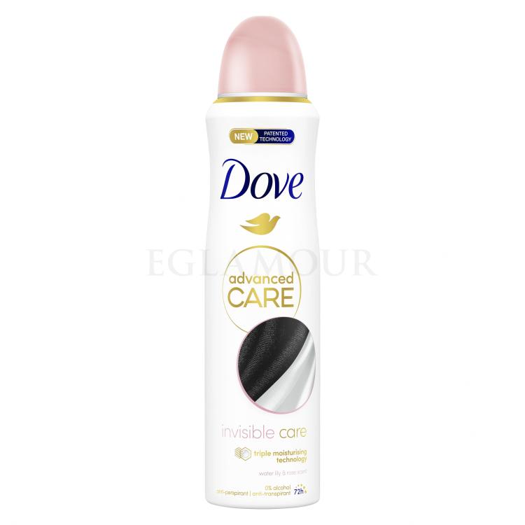dove invisible care water lily & rose