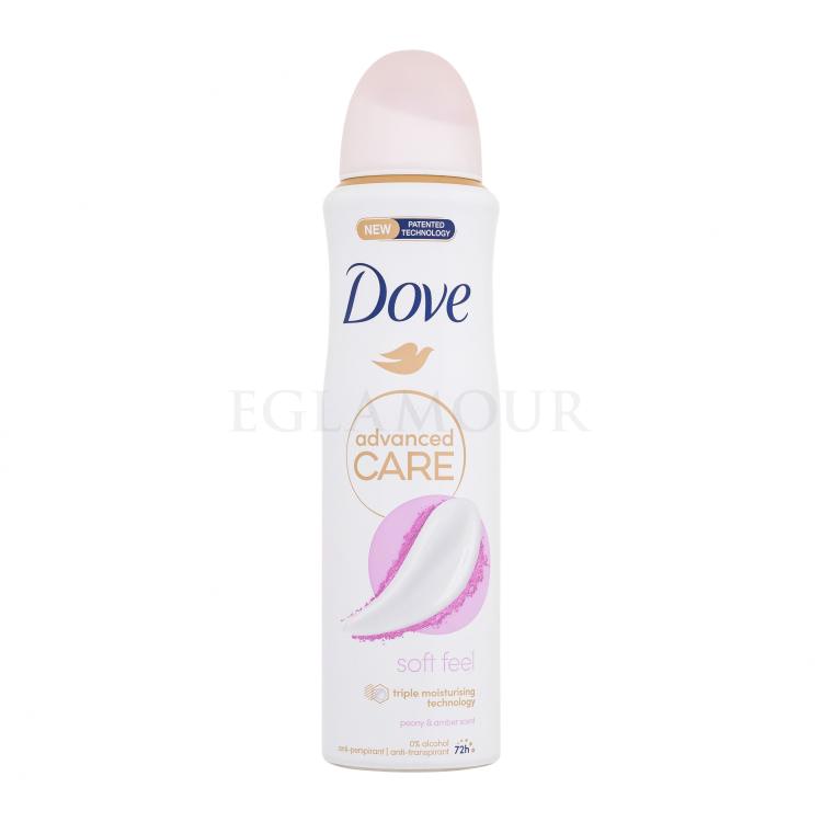 Dove Advanced Care Soft Feel 72h Antyperspirant dla kobiet 150 ml