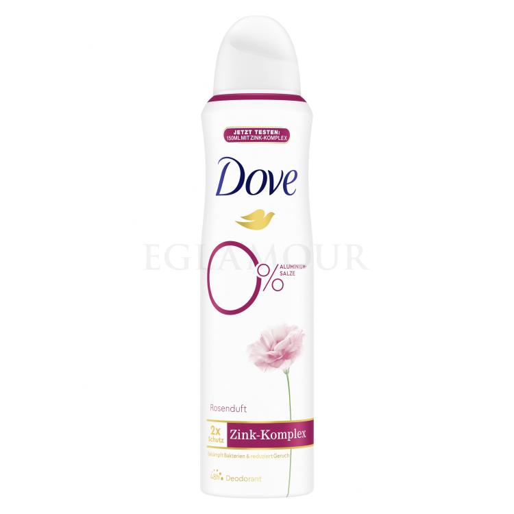 dove zinc complex rose dezodorant w sprayu 150 ml   