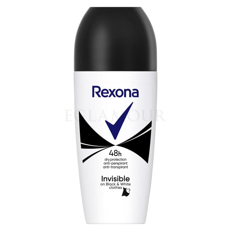 rexona invisible on black + white clothes antyperspirant w kulce 50 ml   