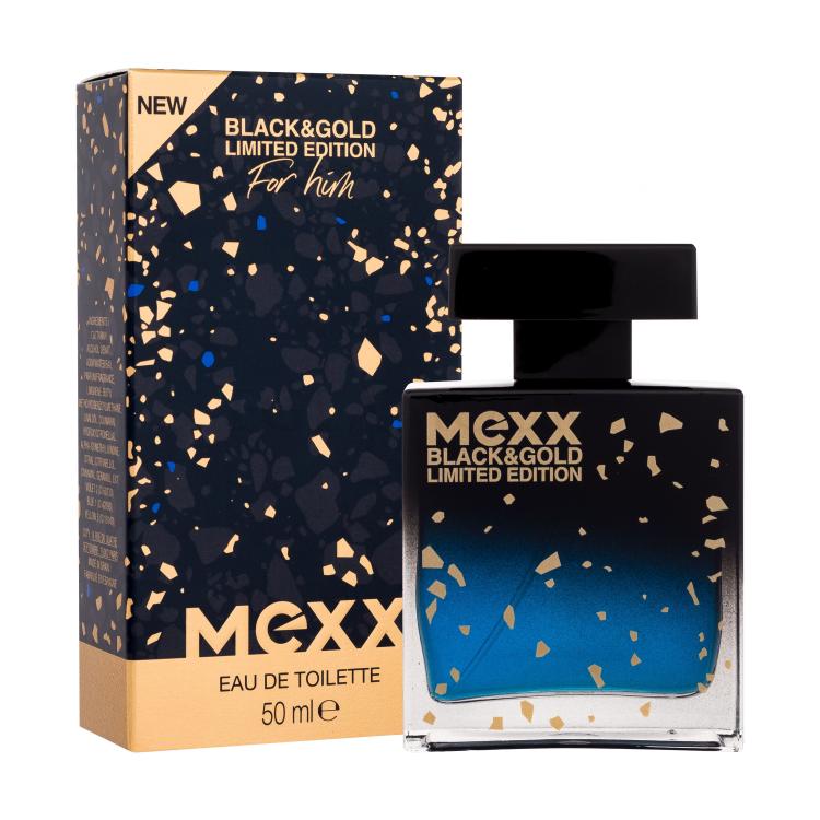 mexx black & gold for him woda toaletowa 50 ml   