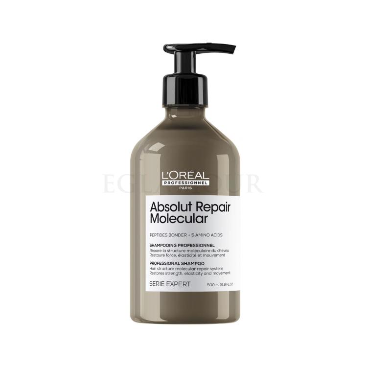 L&#039;Oréal Professionnel Absolut Repair Molecular Professional Shampoo Szampon do włosów dla kobiet 500 ml