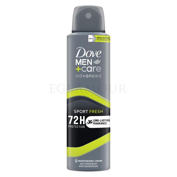 dove men+care advanced sport fresh antyperspirant w sprayu 150 ml   