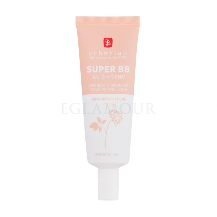 Erborian Super BB Covering Care-Cream SPF20 Krem BB dla kobiet 40 ml Odcień Clair