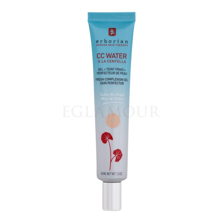 Erborian CC Water Fresh Complexion Gel Skin Perfector Krem CC dla kobiet 40 ml Odcień Clair
