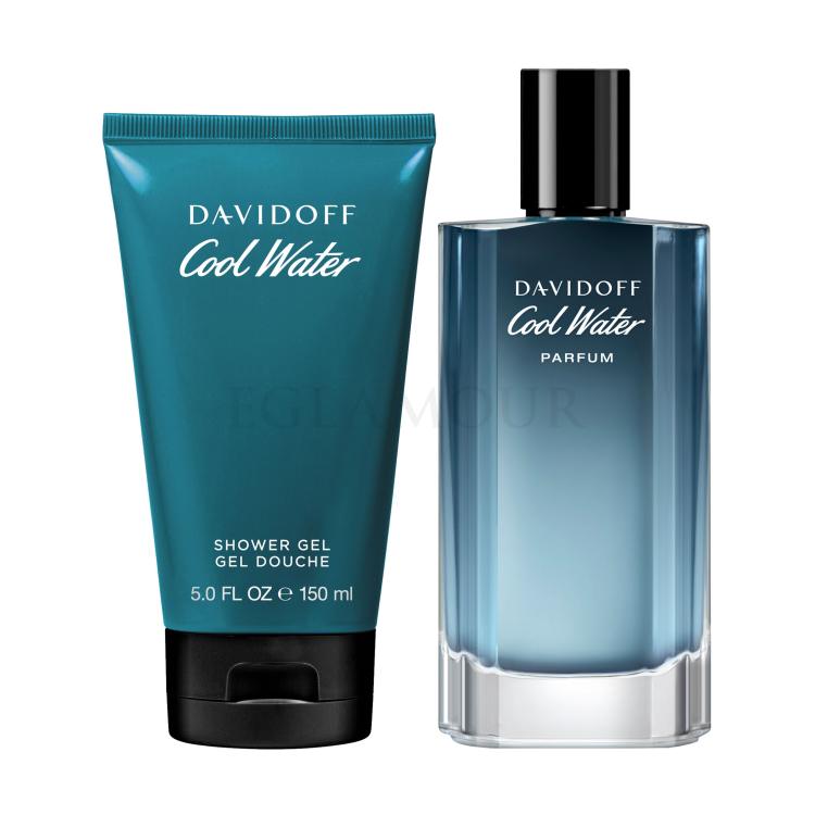 davidoff cool water parfum ekstrakt perfum 100 ml   zestaw
