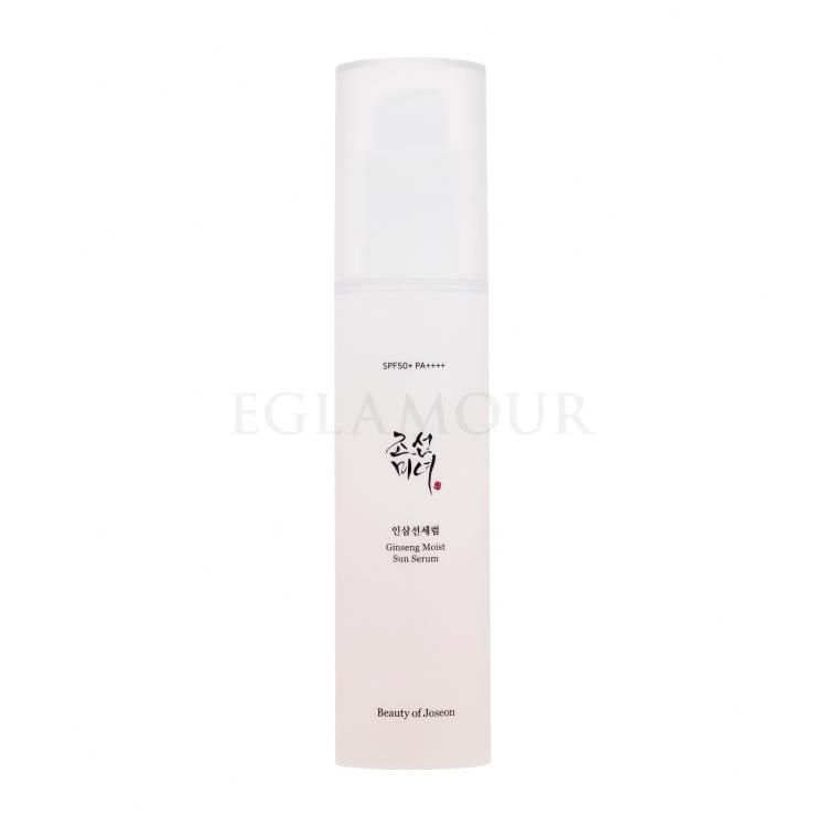 Beauty of Joseon Ginseng Moist Sun Serum SPF50+ Preparat do opalania twarzy dla kobiet 50 ml