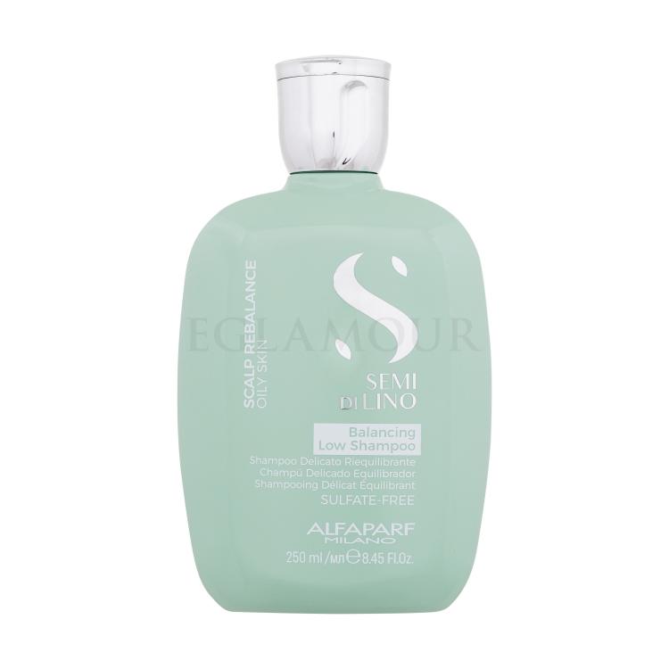 ALFAPARF MILANO Semi Di Lino Balancing Low Shampoo Szampon do włosów dla kobiet 250 ml