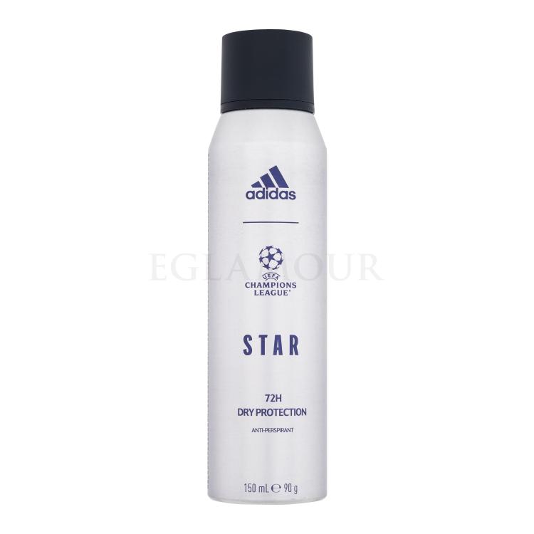Adidas UEFA Champions League Star 72H Antyperspirant dla mężczyzn 150 ml