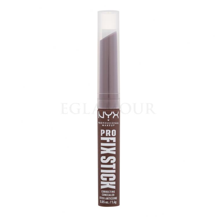 NYX Professional Makeup Pro Fix Stick Correcting Concealer Korektor dla kobiet 1,6 g Odcień 17 Deep Walnut