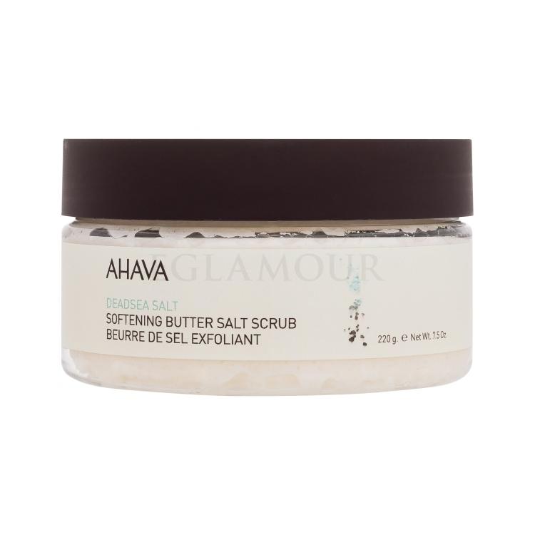 AHAVA Deadsea Salt Softening Butter Salt Scrub Peeling do ciała dla kobiet 220 g