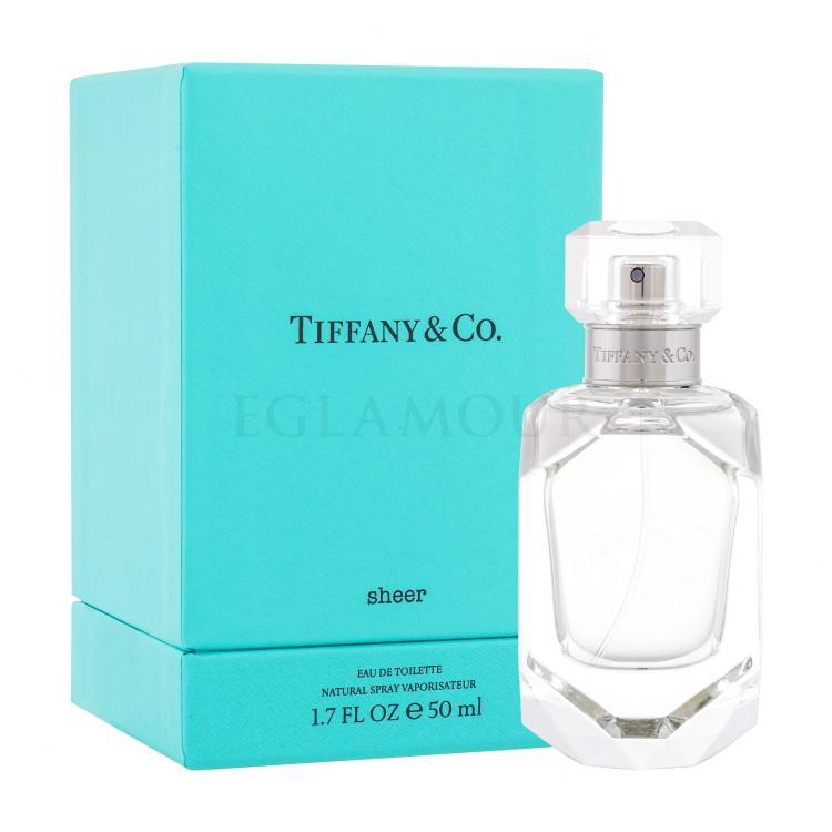 Tiffany &amp; Co. Tiffany &amp; Co. Sheer Woda toaletowa dla kobiet 50 ml