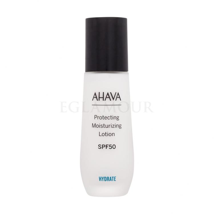 AHAVA Hydrate Protecting Moisturizing Lotion SPF50 Krem do twarzy na dzień dla kobiet 50 ml