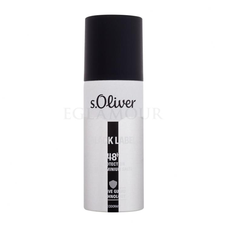 s.oliver black label men dezodorant w sprayu 150 ml   