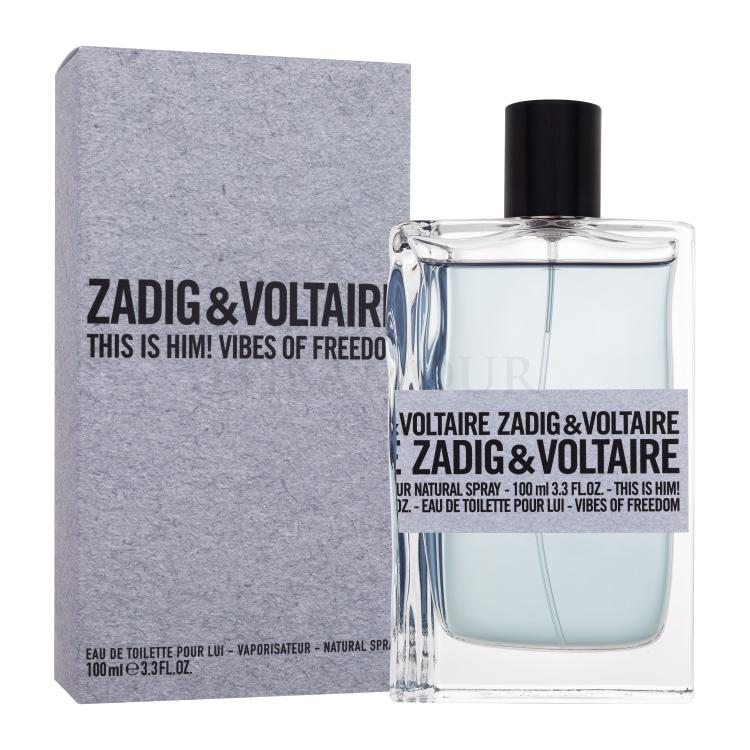 Zadig &amp; Voltaire This is Him! Vibes of Freedom Woda toaletowa dla mężczyzn 100 ml