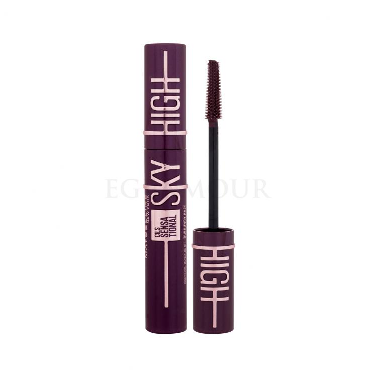 Maybelline Lash Sensational Sky High Tusz do rzęs dla kobiet 7,2 ml Odcień Burgundy Haze