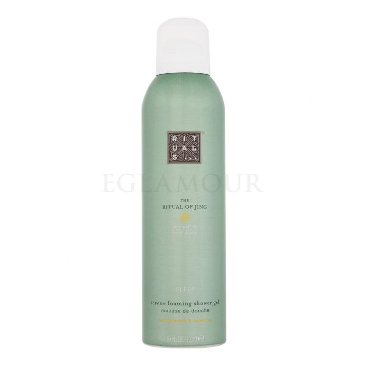 Rituals The Ritual Of Jing Sleep Serene Foaming Shower Gel Pianka pod prysznic dla kobiet 200 ml