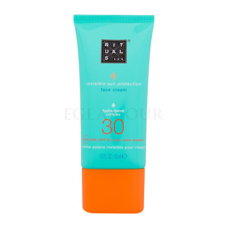 Rituals The Ritual Of Karma Invisible Sun Protection Face Cream SPF30 Preparat do opalania twarzy dla kobiet 50 ml