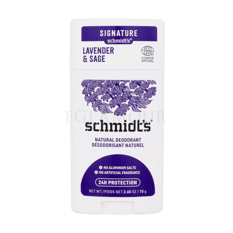 schmidt&#039;s Lavender &amp; Sage Natural Deodorant Dezodorant dla kobiet 75 g