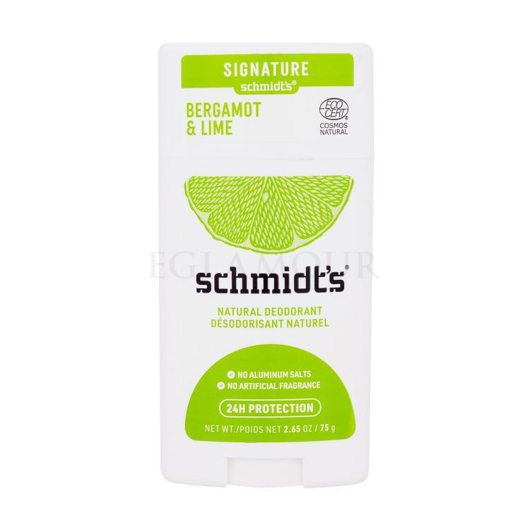 schmidt's bergamot & lime dezodorant w sztyfcie 75 g   